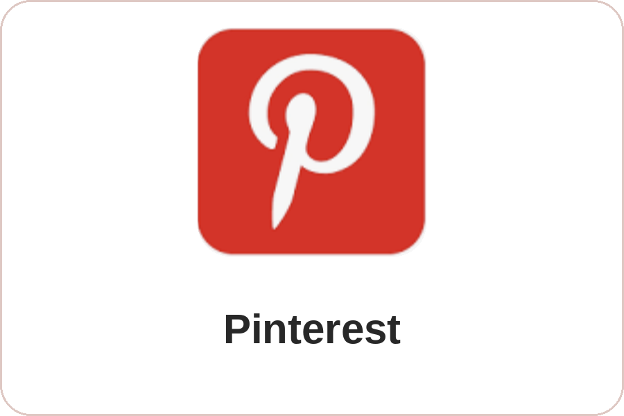 Pinterest logo, link to Alexandra Grant on Pinterest
